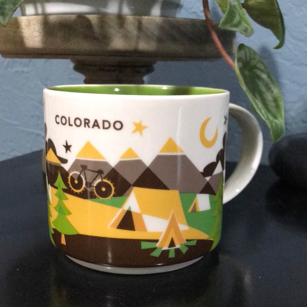 Starbucks “ You are here” collection mug Colorado